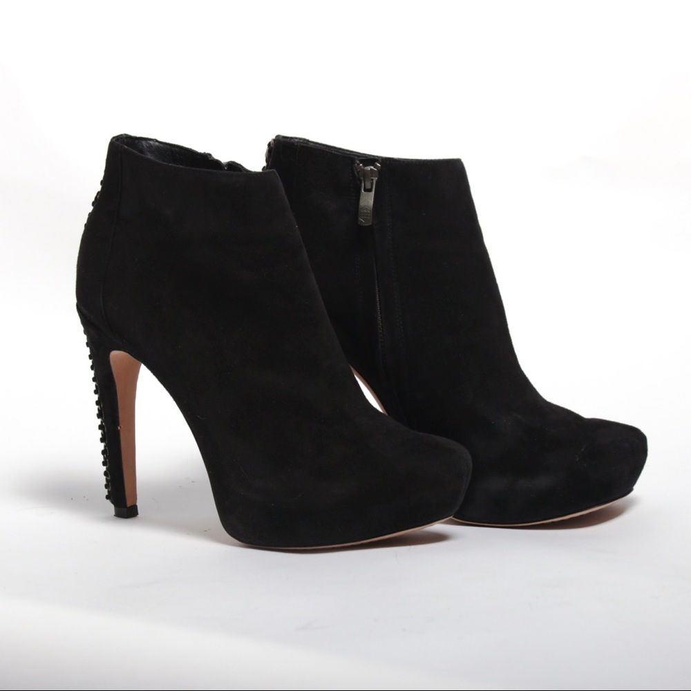 Vince Camuto Black Suede Heels